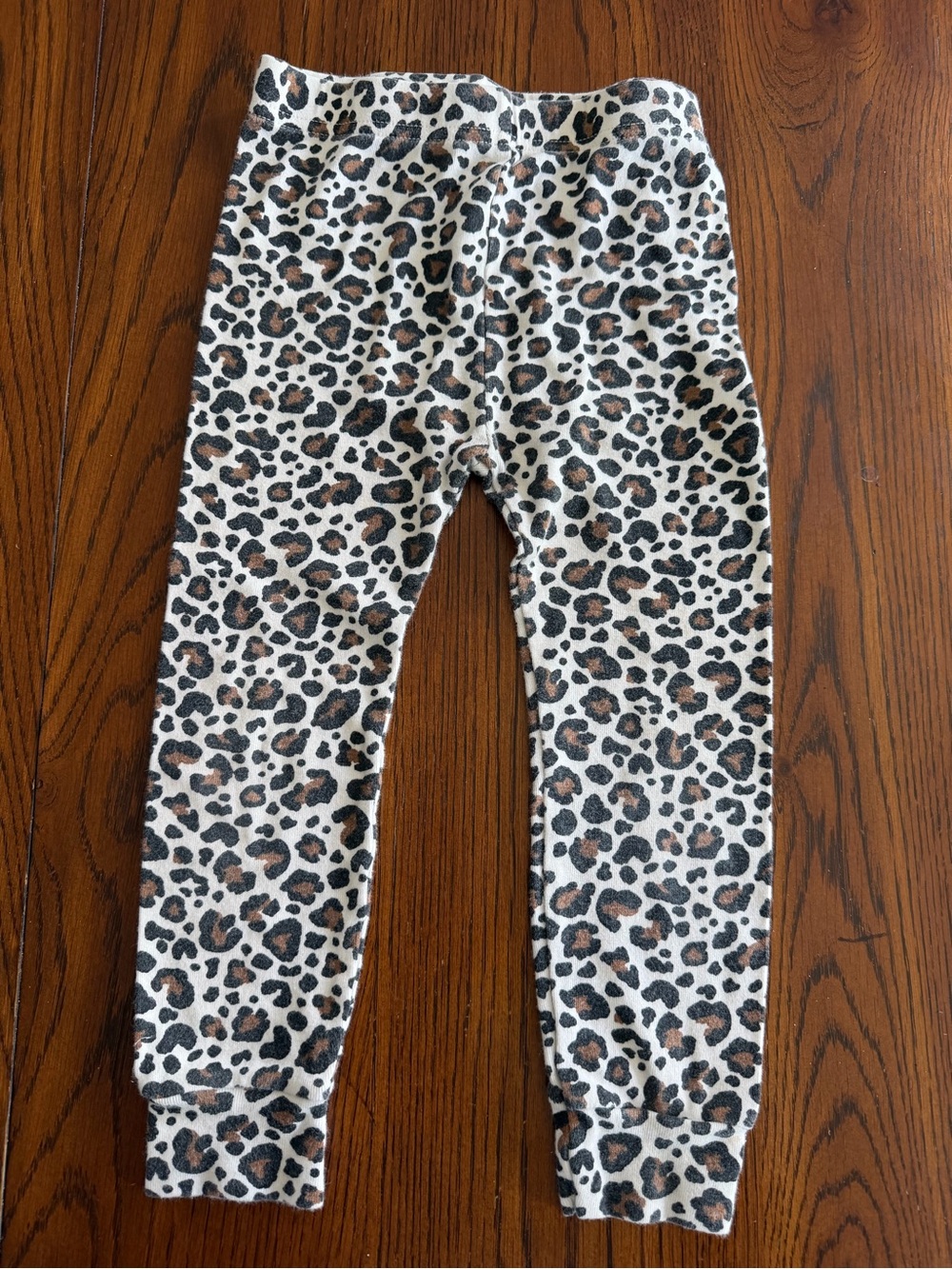 Old Navy Girls' Leopard Print Leggings - White, Brown, Black